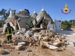 esplosione trullo